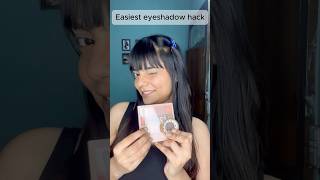 Easy eyeshadow hack makeup eyeshadowhack makeuptutorial eyemakeup grwm shorts youtubeshorts [upl. by Hyacintha509]