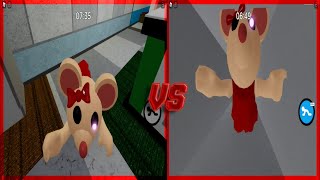 Roblox Piggy secret Mousy tag mode Vs Mousy mall bot jumpscare [upl. by Izak]