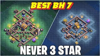 TOP 10 BRAND NEW BUILDER HALL 7 BASE  REPLAY  BH7 ANTI WITCH AND PEKKA  BH7 BASE LAYOUT 2024 [upl. by Repip]