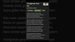 Yüreğimde yara varKaraoke [upl. by Esinnej]