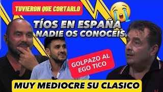 ESPAÑOL DICE EN SU CARA A LOS TICOS QUE NO SON NADIE EN EL FUTBOL Y TODAVIA SE RIEN🤣🤣 [upl. by Grant]