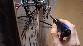 Rear Derailleur Setup And Adjustment Steps 1X9 Speed Conversion Bike Blogger [upl. by Coleville]