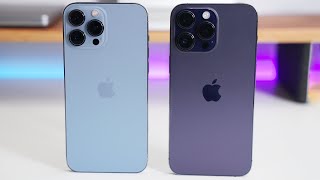 iPhone 14 Pro Max vs iPhone 13 Pro Max  Full Comparison [upl. by Dukie]