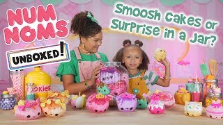 UNBOXED  Num Noms  Season 3 Episode 6 Smooshcakes or Surprise in a Jar [upl. by Akel]