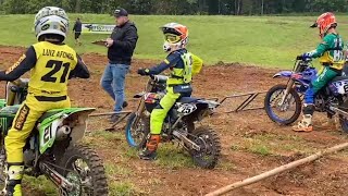 Criançada que acelera forte as motinha de Motocross Largada com Muita Adrenalina Motocross KIDS [upl. by Agon]