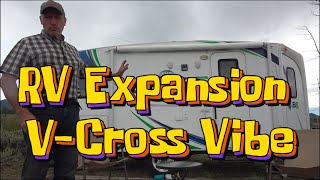 CF19 2013 V Cross Vibe 6501 RV expansion walk through [upl. by Ummersen852]