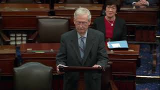 McConnell Remarks On Last Term As Republican Leader [upl. by Naffets]