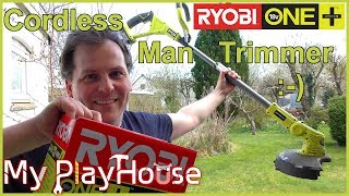 Ryobi 18V ONE TrimmerEdger OLT1832 Review  680 [upl. by Atires]