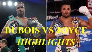 Daniel Dubois Vs Joe Joyce Highlights [upl. by Carilla]