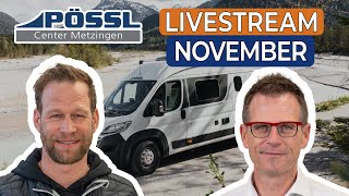 Pössl News  Neuheiten November 2024  deine Fragen  Pössl Vanline Roadcar und Globecar [upl. by Stimson253]