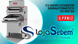 DETALHES CILINDRO SOVADOR SEMIAUTOMÁTICO  CS 500 SA GPANIZ [upl. by Anaihr]