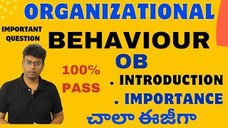 Organizational Behaviour importance of organizational behaviour organizationalbehaviour [upl. by Hagan268]