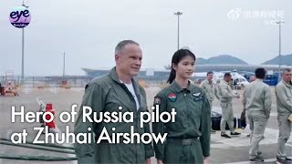 Legendary 62yearold Russian test pilot stuns at Zhuhai Airshow with solo Su57 flight [upl. by Krispin]