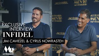 INFIDEL Exclusive Interview Jim Caviezel and Director Cyrus Nowrasteh [upl. by Lenny]