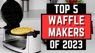 Top 5 Best Waffle Makers of 2023 [upl. by Retloc489]