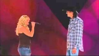 Blake Shelton and Miranda Lambert  Youre The Reason God Made Oklahoma [upl. by Wallie947]