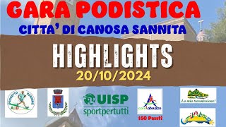 12ª Gara Podistica Canosa Sannita 4k 60fps [upl. by Orteip296]