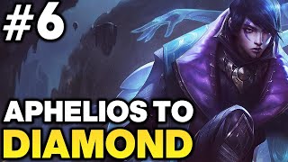 Aphelios Unranked to Diamond 6  Season 13 Aphelios Gameplay  Aphelios Gameplay Guide [upl. by Lisle]