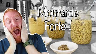 Moutarde FORTE Maison 🥵 Attention ça PIQUE [upl. by Alrzc180]