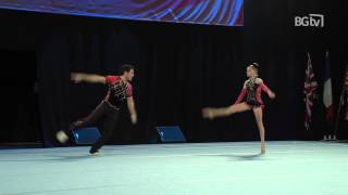 USA Mixed Pair Senior Final Acrobatic International [upl. by Enybor]