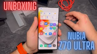 Nubia Z70 Ultra unboxing y primeras impresiones en Español [upl. by Otrebor]