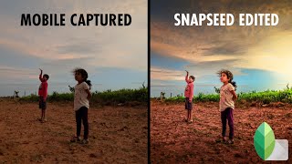 How to Make Image Pop in Snapseed  Android  iPhone [upl. by Acisse]