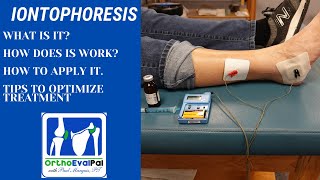 Iontophoresis for Inflammation with OrthoEvalPal [upl. by Krauss]