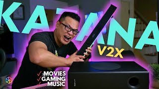 CREATIVE KATANA V2X  Why its more than just any soundbar gaming [upl. by Norym]