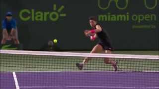 2015 Miami Open  WTA Best Shots [upl. by Drexler618]