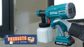 quotEl Producto de la Semanaquot  Pistola Inalambrica para Pintar Total Tools® [upl. by Nolasba]