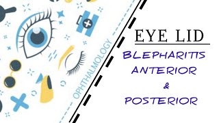 EYELID LECTURE4 ANTERIOR amp POSTERIOR BLEPHARITIS [upl. by Eylsel293]