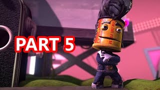 LittleBigPlanet 3  100 Walkthrough Part 5  High Stakes Heist  LBP3 PS4  EpicLBPTime [upl. by Eisen272]