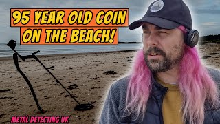 SILVER On The Beach Metal Detecting Wales [upl. by Pollock]