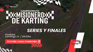 Campeonato Misionero de Karting Fecha 8 Oberá Misiones  Series y Finales  EN VIVO [upl. by Grimbly]