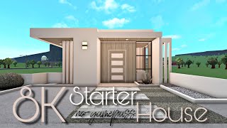 BLOXBURG 8K STARTER HOUSE  NOGAMEPASS [upl. by Bever]