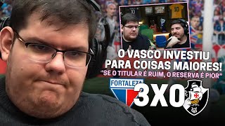 CASIMIRO REAGE FORTALEZA 3 X 0 VASCO  BRASILEIRÃO 2024  Cortes do Casimito [upl. by Ecarg968]