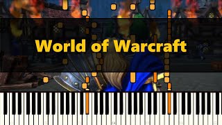 World of Warcraft Culling of Stratholme Synthesia [upl. by Ispep]