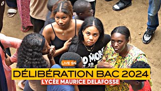 DÉLIBÉRATION BAC 2024 LYCÉE MAURICE DELAFOSSE  SÉRIE L12 SÉRIE S livesn [upl. by Yamauchi]