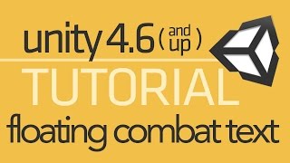 Unity 46 UI Tutorial  Floating Combat Text [upl. by Blount675]