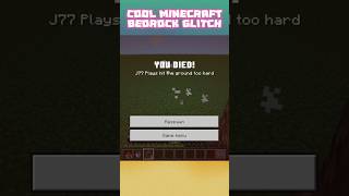 An Interesting Minecraft Glitch minecraft minecraftshorts mincraftchallenge shorts viralshorts [upl. by Coltson]