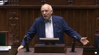 Globalne ocieplenie i ministerstwo klimatu  Janusz KorwinMikke [upl. by Dnesnwot224]