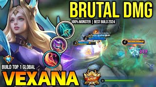 VEXANA BEST BUILD 2024  BUILD TOP GLOBAL VEXANA GAMEPLAY  MOBILE LEGENDS✓ [upl. by Geier508]