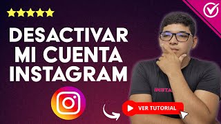 Cómo ELIMINAR O DESACTIVAR MI CUENTA de Instagram Desde la PC  💻​ Temporal o Permanentemente ​💻​ [upl. by Pepi]