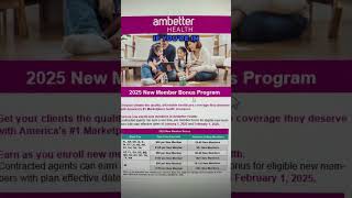 🔥 ACA Ambetter 2025 Bonus Alert 💰  Maximize Your Earnings 🚀 [upl. by Jarin]