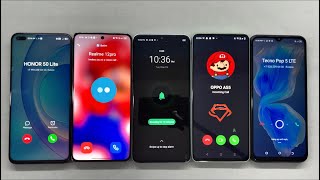 Honor 50L  Tecno 5LTE  Realme C67 12P  Infinix H30i Incoming call Botim GemSpace Alarm Clock [upl. by Eckart]