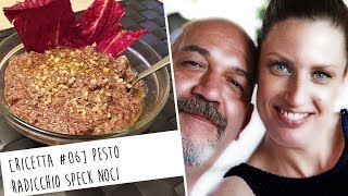 Ricetta 06  Pesto radicchio speck noci [upl. by Aneez]