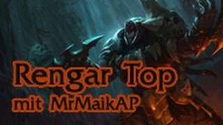 Full Community Gameplay mit MrMaikAP Rengar Top 3 [upl. by Sperling]