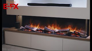 Ultrarealistic Electric Fireplaces by Flamerite [upl. by Peggir]