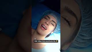 POV When that anesthesia hits 🤣 l Avana Plastic Surgery [upl. by Yirinec117]