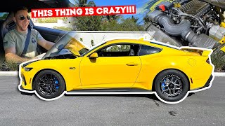 FIRST DRIVE in My 900HP WHIPPLE Supercharged 2024 Mustang GT YOU NEED THIS [upl. by Olive]